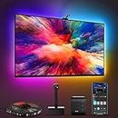 Govee Envisual TV LED Backlights with Camera, DreamView T1 RGBIC Wi-Fi TV Backlights for 55-65 inch TVs, Gaming Led Lights Work with Alexa Google Assistant, App Control LED TV Lights with Adapter