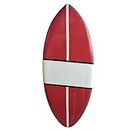 UP SURF Skimboard EPS Wakesurf Board serie professionale per principianti e bambini 127 cm52 cm2 cm (rosso + bianco)