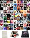 unique america 150 Pcs | Posters Wall Collage Kit, Album Cover Posters, Posters for Room, Music Posters, Band Posters, Rapper Posters, Wall Posters, Rap Posters, Posters for Bedroom 6x6 Inch Total 80