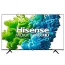 Hisense 55A6GV - 55 inch 4K Ultra HD Dolby Vision HDR10 VIDAA Smart TV with Bluetooth, Voice Control, DTS TruSurround, 3HDMI(Canada Model), Black 2021