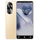 WRTogo Rino10 Cheap Mobile Phones, 5" Display 3G Dual SIM Smartphone, Quad Core, Android 9.0 OS, 5MP Dual Camera,16GB ROM(Expandable up to 128GB), 3000mAh Battery (Rino10-Gold)