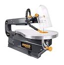 Ingco 85W Scroll Saw speed:0-1450rpm(Anti-vibration design for stable work)-Corded Electric, grey (SS852)