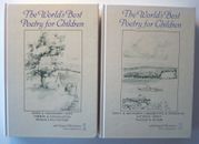 2 Vols. THE WORLD'S BEST POETRY FOR CHILDREN 1986 HC ILLUS Young Adult/Adult  E1