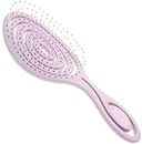 CS Beauty Eco Friendly Straw Hairbrush, Flexible Soft Pin Bristles, Detangling Wet/Dry Hair, Head Massaging Pro