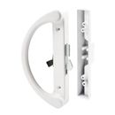 Prime-Line Diecast Hook Latch Sliding Door Handle (1 Set), Steel in White | 14.5 H x 5 W x 1.8 D in | Wayfair C 1253