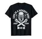 Logotipo Monkey Bike Garage Camiseta