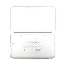 White Color 3DSXL Extra Housing Case Shells A/E Face 2 PCS Set Replacement, for Old Big 3DS XL/LL 3DSLL Handheld Game Console, US Edition Outer AE Top Faceplate/Bottom Rear Cover Plates