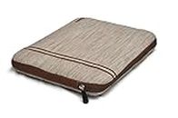 Saco Laptop Notebook Sleeve Bag Zipper Case with accessories adapter pocket for Asus X200MA Netbook - 11.6 inch - Brown