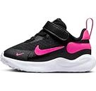 Nike Revolution 7 Boys Toddler FB7691-002 (Black/Hyper Pink-White), Size 6