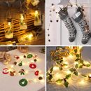 Christmas Tree Hanging Lamp Xmas String Lights Decor Party Home Ornaments