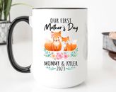 Our First Mothers Day Together Mug Personalized Mom Mug Gift For New Mom Mothers