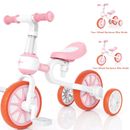 Triciclo 5 en 1 para niños pequeños de 1 a 5 años niños niñas niños pequeños bicicleta niños triciclos para