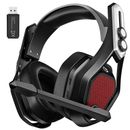 Mpow Wireless Gaming Headset Noise Cancelling Wired Headphones for PC,PS4,Mac