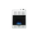 10  000 BTU Natural Gas Flame Vent Free Heater with Thermostat  Blue
