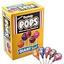 Tootsie Pops Giant Candy - Original Fruity Lollipop with Chocolatey Center - Over 3.5 Pound Bag of Assorted Pops - Five Classic Flavors - Peanut Free, Gluten Free, 72 Count