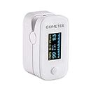 Homesoul Finger Tip Pulse Oximeter Oxygard Digital LED Heart Rate Monitor Oximeter (White)