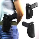 Tactical Gun Holster Concealed Carry IWB OWB Pistol Pouch for Right Left Hand