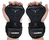 Kobo WTA-38 Neoprene Cobra Grip Pad Gloves, Free Size (Black)