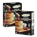 Wheafree Gluten Free Pancake Mix (Pack of 2 x 500g each) | Make Waffles, Pancakes and Crepes | Lactose Free | Neutral Balanced Flavour | Quick and Easy to Make