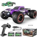 HAIBOXING 1:14 RC Cars, Hobby Fast Remote Control Cars for Adults, 39km/h High-Speed 4x4 Off-Road RC Truck RTR RC Monster Truck Waterproof Crawler Racing Buggy 2 Batteries for Boys HBX2105