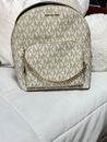 NWT $328 Michael Kors Jet Set MD chain Backpack Handbag Designer MK Bag