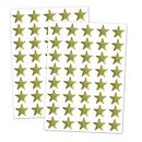 1000 Pack, Gold Foil Star Metallic Stickers, 15mm
