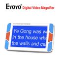 Lupa de video digital Eyoyo 5in 48X ayudas de lectura electrónica para baja visión