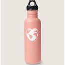 Pink Victoria's Secret Dining | Klean Kanteen Pink Water Bottle | Color: Pink/White | Size: Os