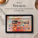 All-new Amazon Fire HD 10 tablet, built for relaxation, 10.1" vibrant Full HD screen, octa-core processor, 3 GB RAM, latest model (2023 release), 64 GB, Ocean