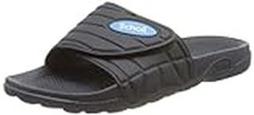 Scholl Nautilus Men's Slide Sandal, Blue, 6 US
