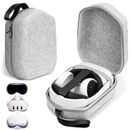Hard Carrying Case Compatible With Meta Oculus Quest 2/quest 3 Original/elite Version Vr Gaming Headset And Touch Accessories, Suitable For Travel And Home Storage For Quest 2/quest 3 Case