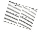 Replacement 2 Pack Cooking Grid Grate 17-1/4" x 11-3/4" for Weber 691101, Genesis 3300, Kalamazoo Steadfast, Kmart 640-82960828-6 Gas Grill Models, Stainless Steel