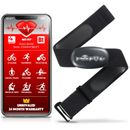 Heart Rate Monitor Strap for Garmin, Apple, Android, ANT+, Bluetooth 4.0 (M-XXL)