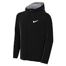 Nike Boy'S Veste B Nk Df Woven Jacket, Black/Black/Black/White, DO7095-010, L