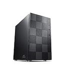 Ant Esports Elite 1000 PS Mid-Tower Computer Case/Gaming Cabinet - Black | Supports M-ATX, ITX with Pre-Installed 1 x 120mm Black Rear Fan