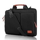 FANIS 14 Inch Laptop Sleeve Briefcase, Waterproof & Shockproof Shoulder Bag, Business Messenger Bag Designed for Professional Compatible with 13.3 inch New MacBook Pro, Protective Bag with Handle