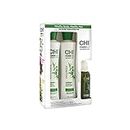 CHI Power Plus Kit For Unisex 3 Pc 12oz Exfoliate Shampoo, 12oz Nourish Conditioner, 3.5oz Revitalize Vitamin Hair and Scalp Treatment