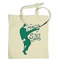 The Ministry Of Silly Walks Tote Bag (XX Large (approx size 18)/Natural)