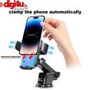 Automatic Clamping Smart Wireless Car Charger Dashboard Phone Holder Bracket