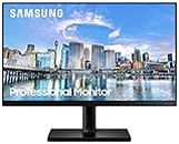 Samsung 24-Inch(60cm) FHD, IPS Panel, Connectivity with 2X HDMI, 1.4 Ports, Dp, 2X USB Hub 2.0, Height Adjustable Stand, Vesa Compatibility, Eye Care, Eco-Saving (LF24T450FQWXXL, Black)