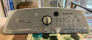Appliance Parts, Part# W10191904 Whirlpool Washer Console Silver