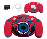 LEXIBOOK DJ080SP Spiderman-Kids Digital Camera, Photo and Video Function, Games,