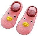 Tricycle Clothing Kids Unisex Boys and Girls Slip On Flip Flop for 12-24 Month Babies (Pink)