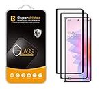 Supershieldz (2 Pack) Designed for Samsung Galaxy Z Fold 4 5G (Front Screen Only) Tempered Glass Screen Protector, Anti Scratch, Bubble Free (Black)