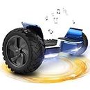 FUNDOT Hoverboards, Hoverboards 8.5" Wheels, Off-Road Hoverboards with Bluetooth Speaker, LED lights, APP, Powerful Motor, Gift for Children Adults