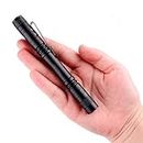 LED Pen Torch Mini Flashlight Super Small Pocket Clip Waterproof Powered by AAA Battery (not Included) Easy Carry Outdoor Gear for Hiking, Camping, Hunting, Fishing