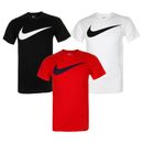 Nike Men's Athletic Wear Short Sleeve Swoosh Graphic Workout Active Gym T-Shirt