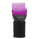 Segbeauty Blow Dryer Comb Attachment, Hair Dryer Blower Concentrator Nozzle Brush Attachments, Hairdressing Styling Salon Tool Pic for Fine, Wavy, Curly, Natural Hair