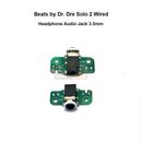 Genuino Beats By Dr Dre Solo 2 Cableado B0518 Conector de Auriculares 3,5 mm Puerto de Audio Parte