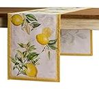 Maison d' Hermine Limoncello 100% Cotton Table Runner for Parties | Dinner | Holidays | Kitchen | Spring/Summer (50cm x 150cm)